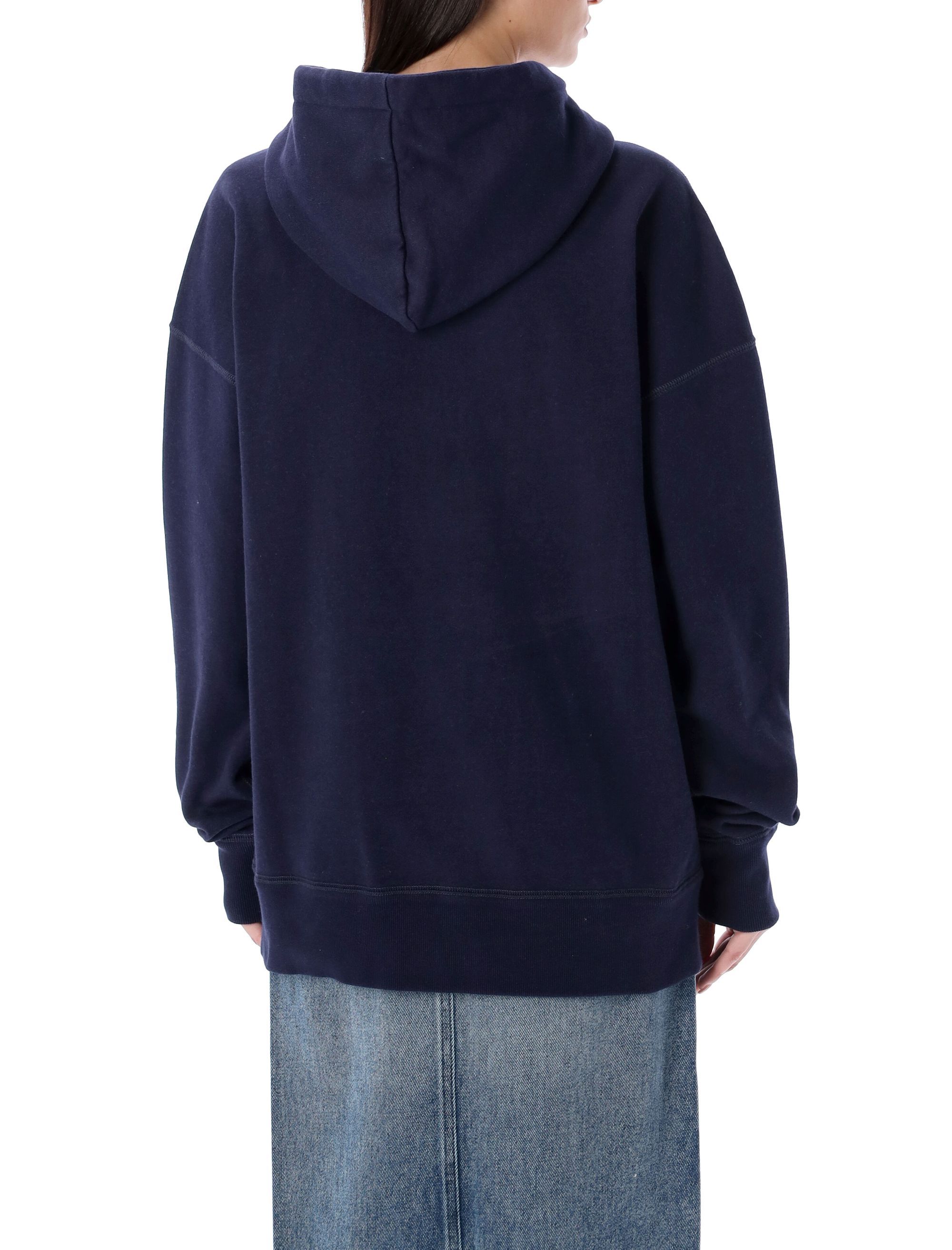 ISABEL MARANT ÉTOILE LONG-SLEEVED HOODED SWEATER