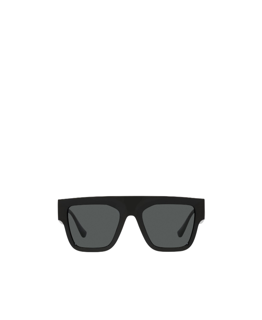 Versace Eyewear Rectangular Frame Sunglasses In Black