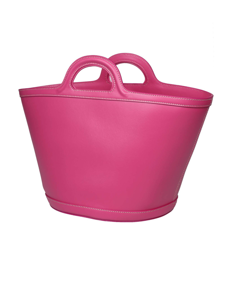 Marni Fuchsia Tropicalia Tote Bag In Pink