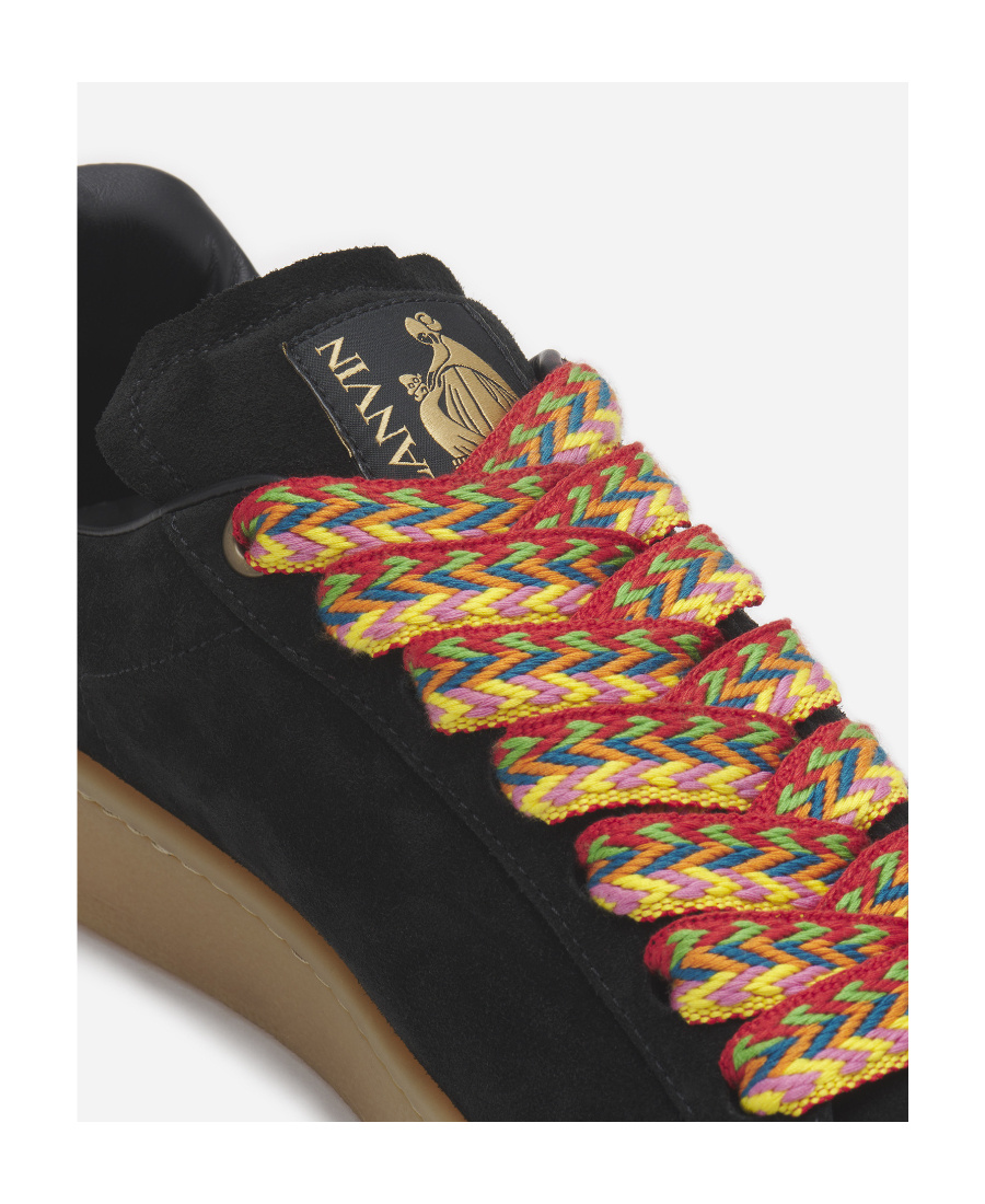 LANVIN LANVIN LITE CURB LOW-TOP SNEAKERS