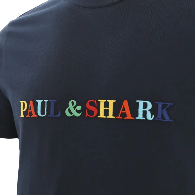 PAUL & SHARK LOGO DETAILS T-SHIRT