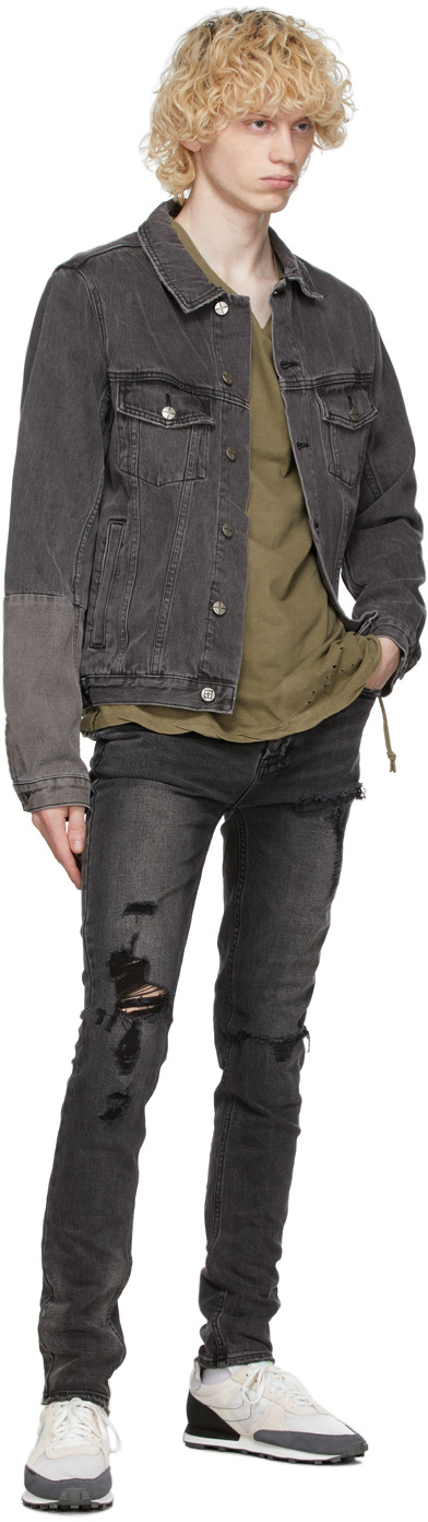 KSUBI LOGO SKINNY JEANS