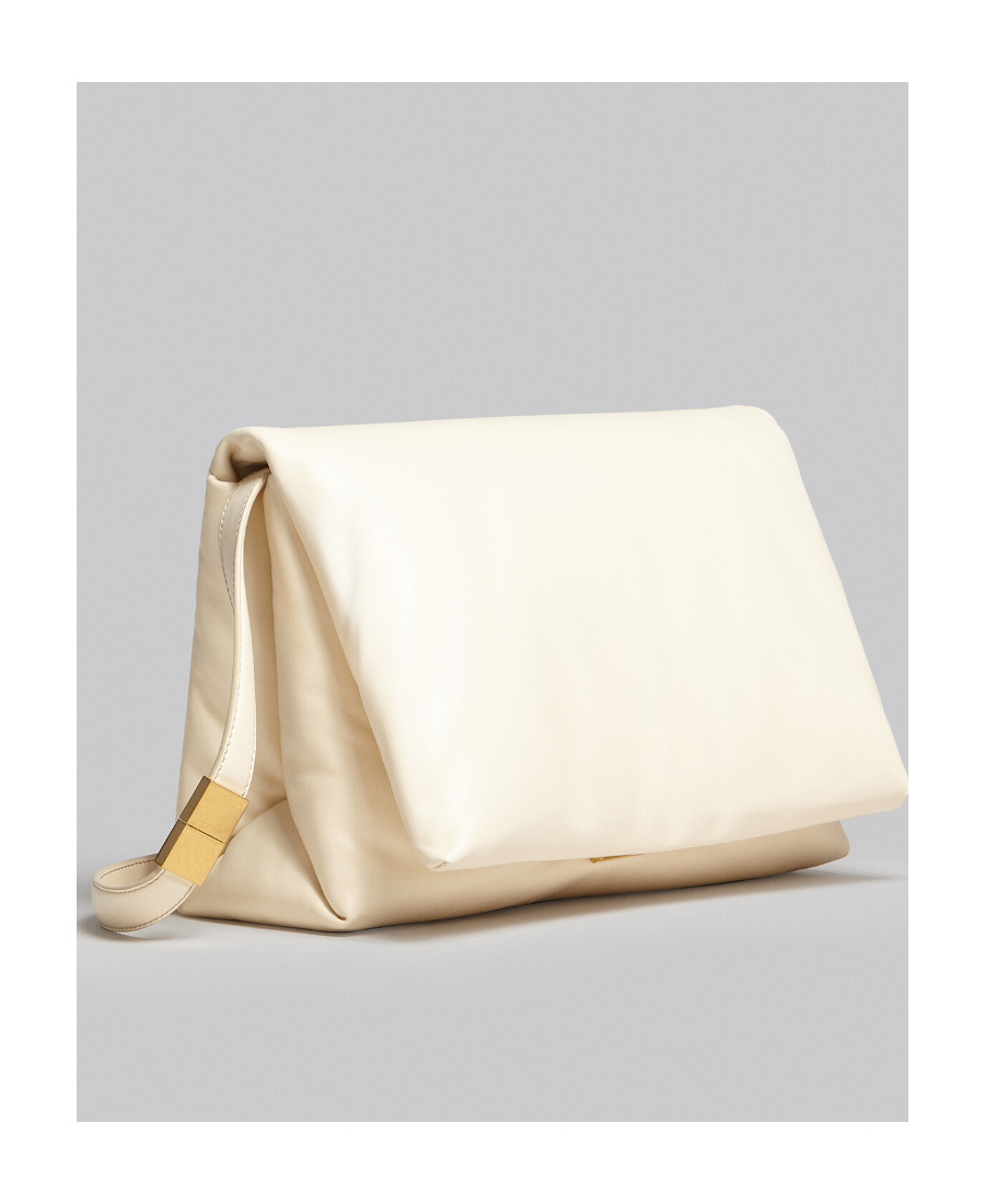 Marni Prisma Shoulder Bag In White