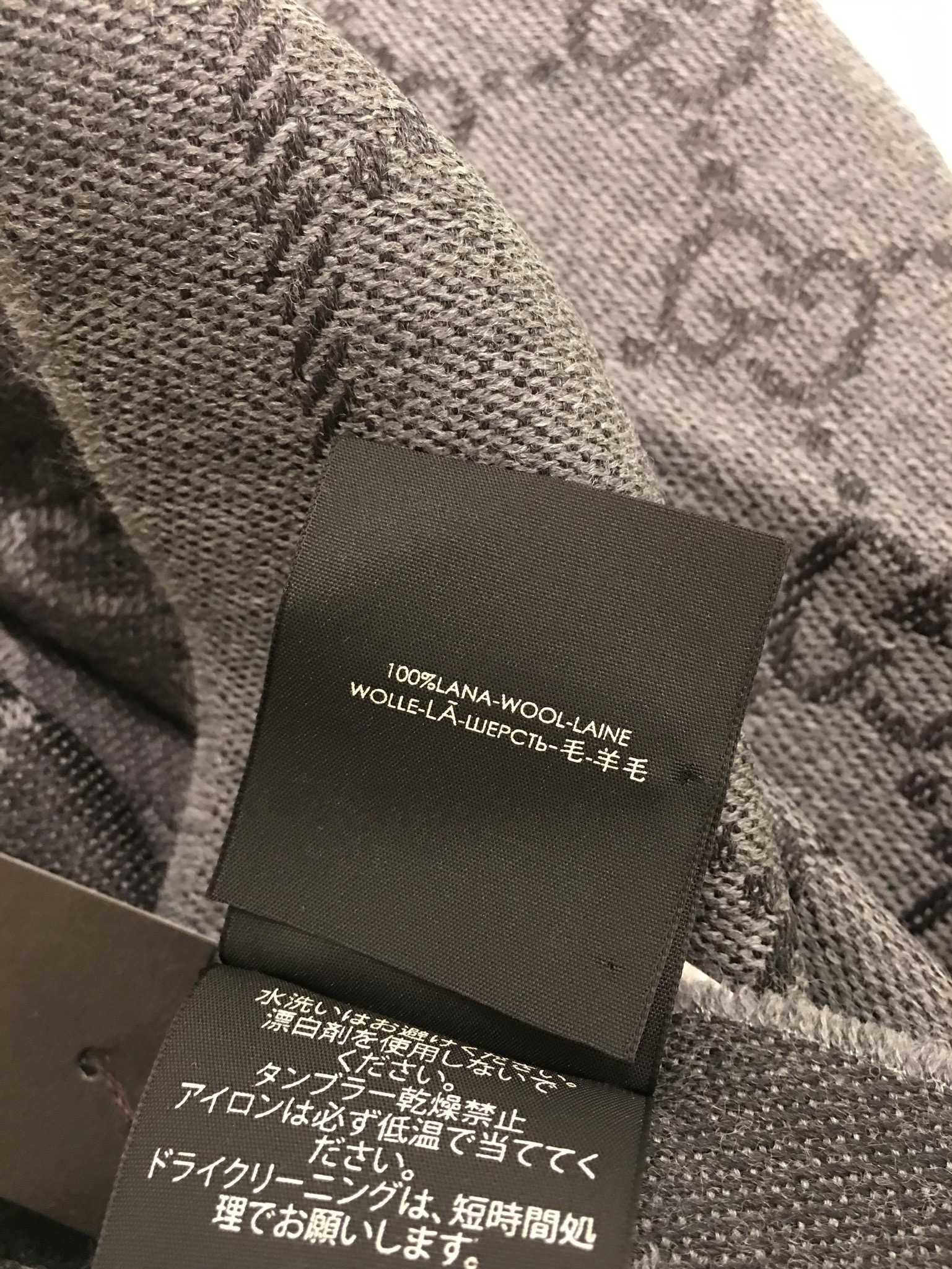 Gucci All-over Gg-logo Print Scarf In Black