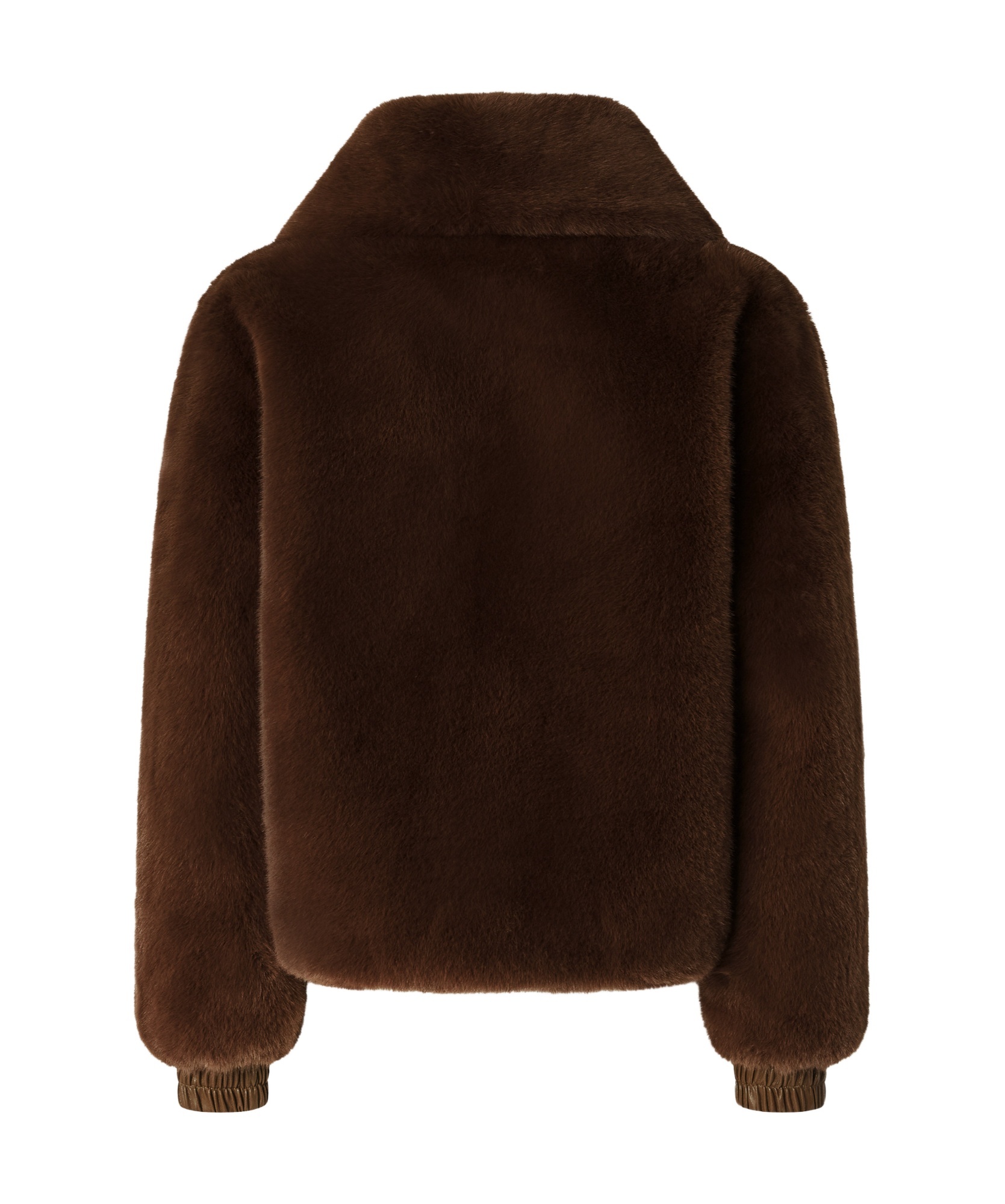 Pinko Long-sleeved Casual Jacket In Brown