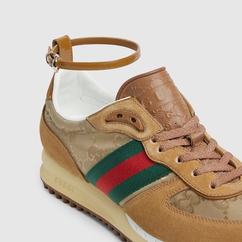 Gucci Re-motion Sneakers In Brown