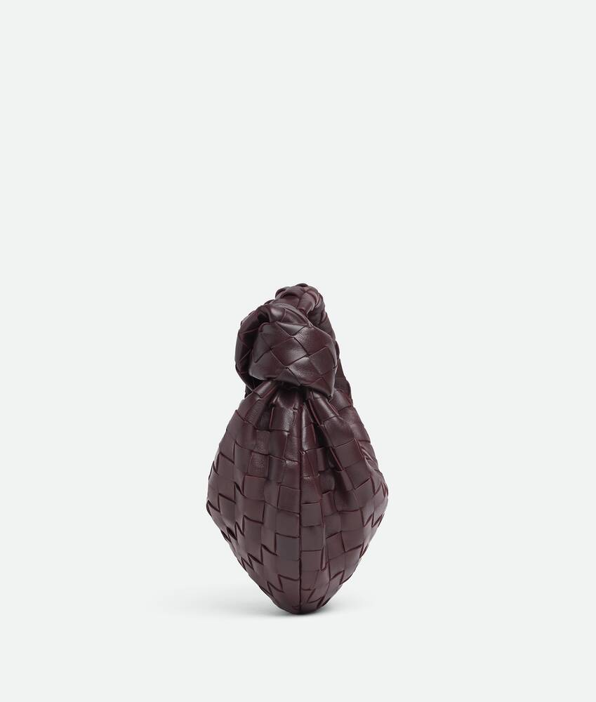 Bottega Veneta Bolso Jodie Mini Intrecciato Burdeos