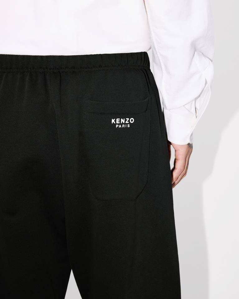 Kenzo Elastic Waist Sweatpants In Black
