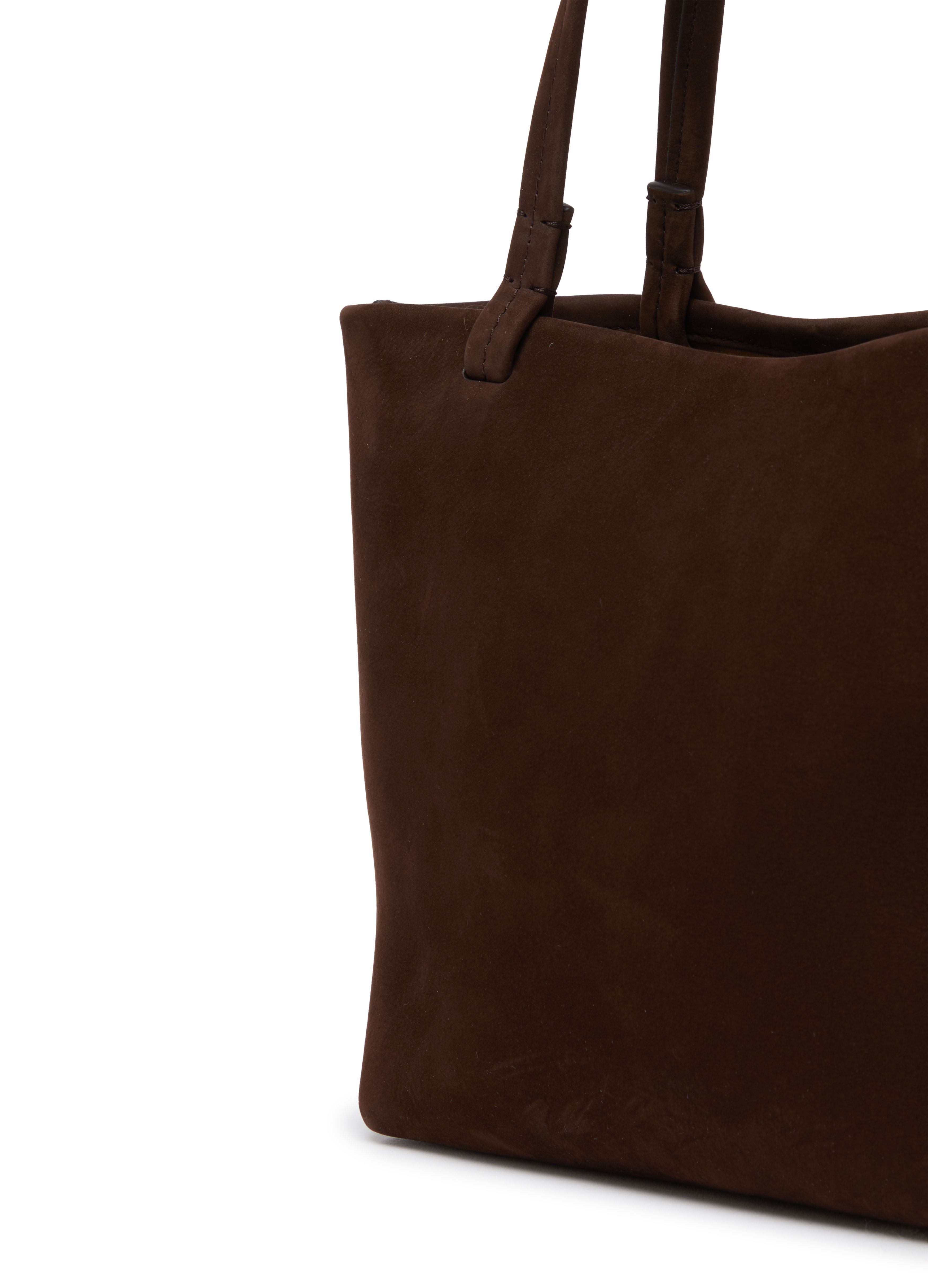 Shop The Row Small Park Shoulder Bag In Deep Mocha
