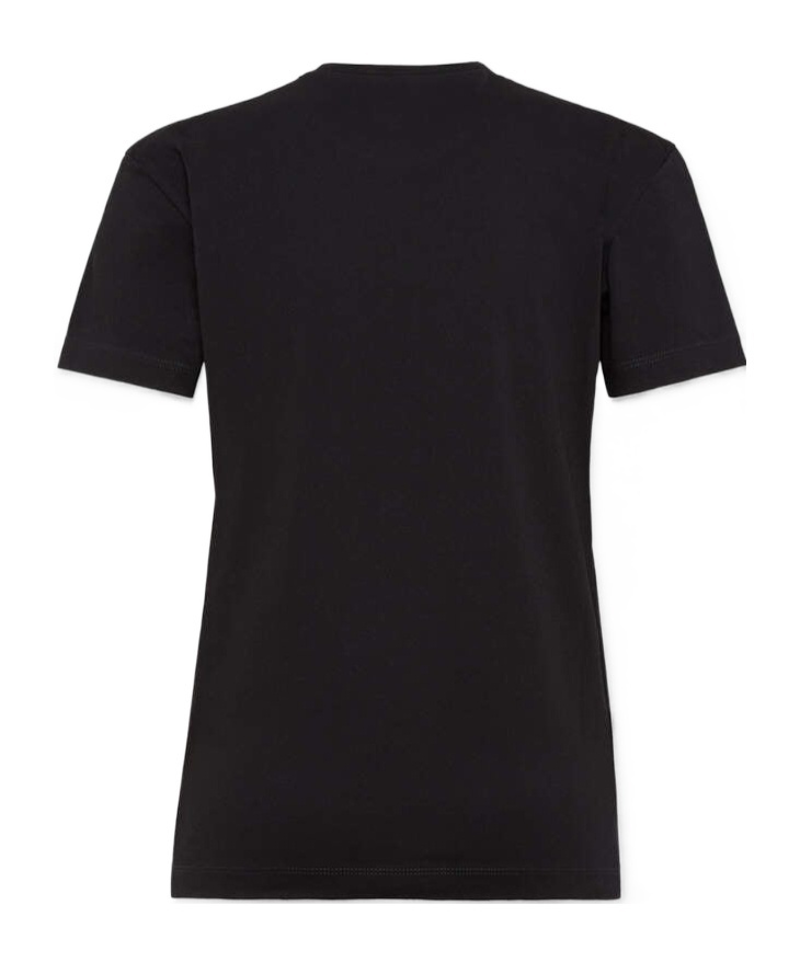 Dsquared2 Short Sleeve T-shirt In Black
