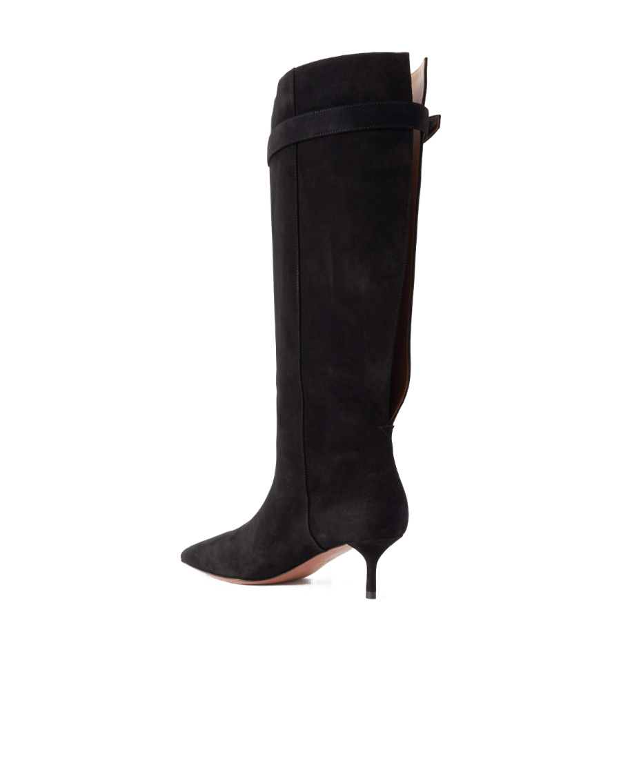 Alaïa Digging And Cutting Detail Boots In Black