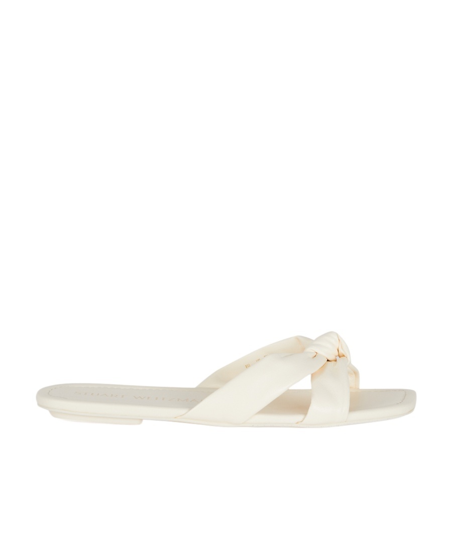 Stuart Weitzman Slippers In White