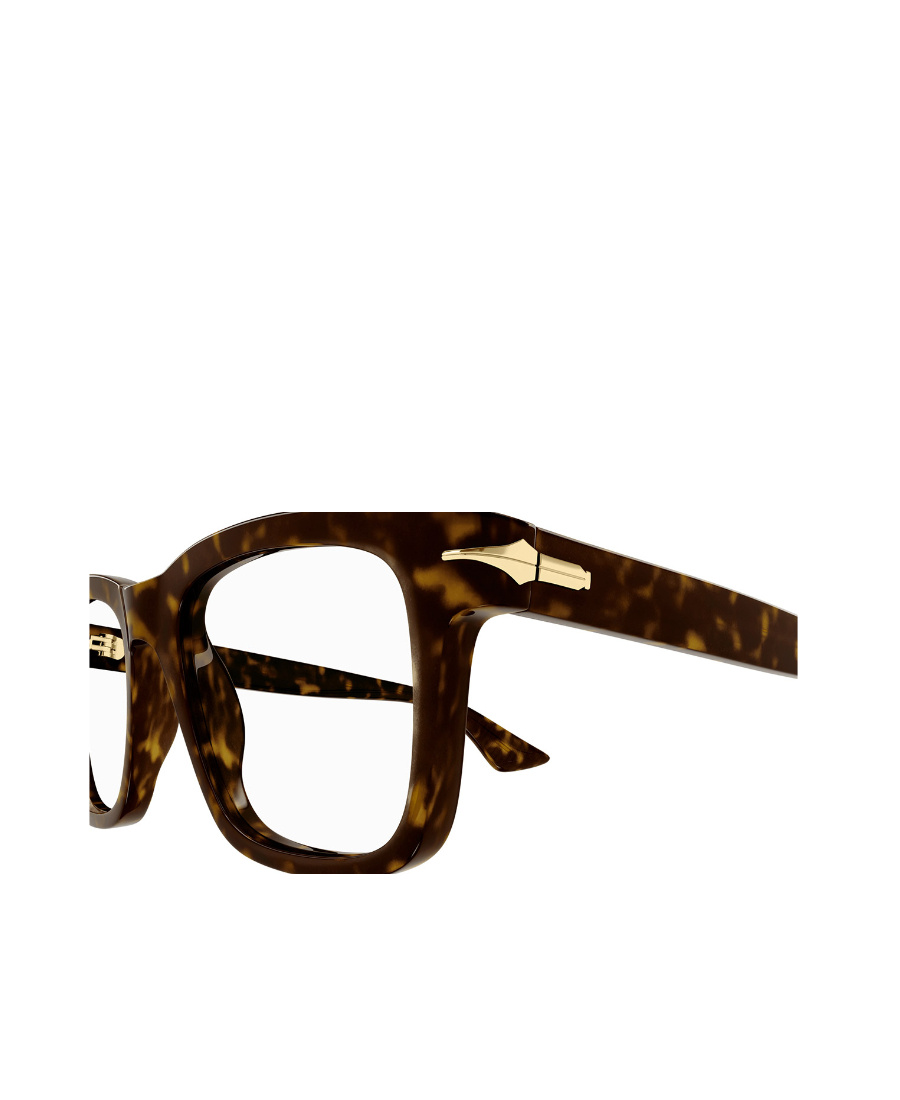 Montblanc Tortoiseshell Logo-arm Glasses In Brown