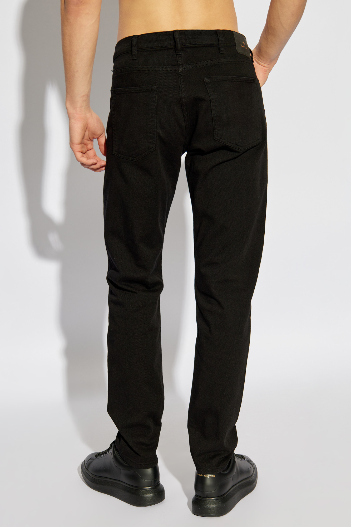 Shop Ps By Paul Smith Straight-leg Jeans In Black