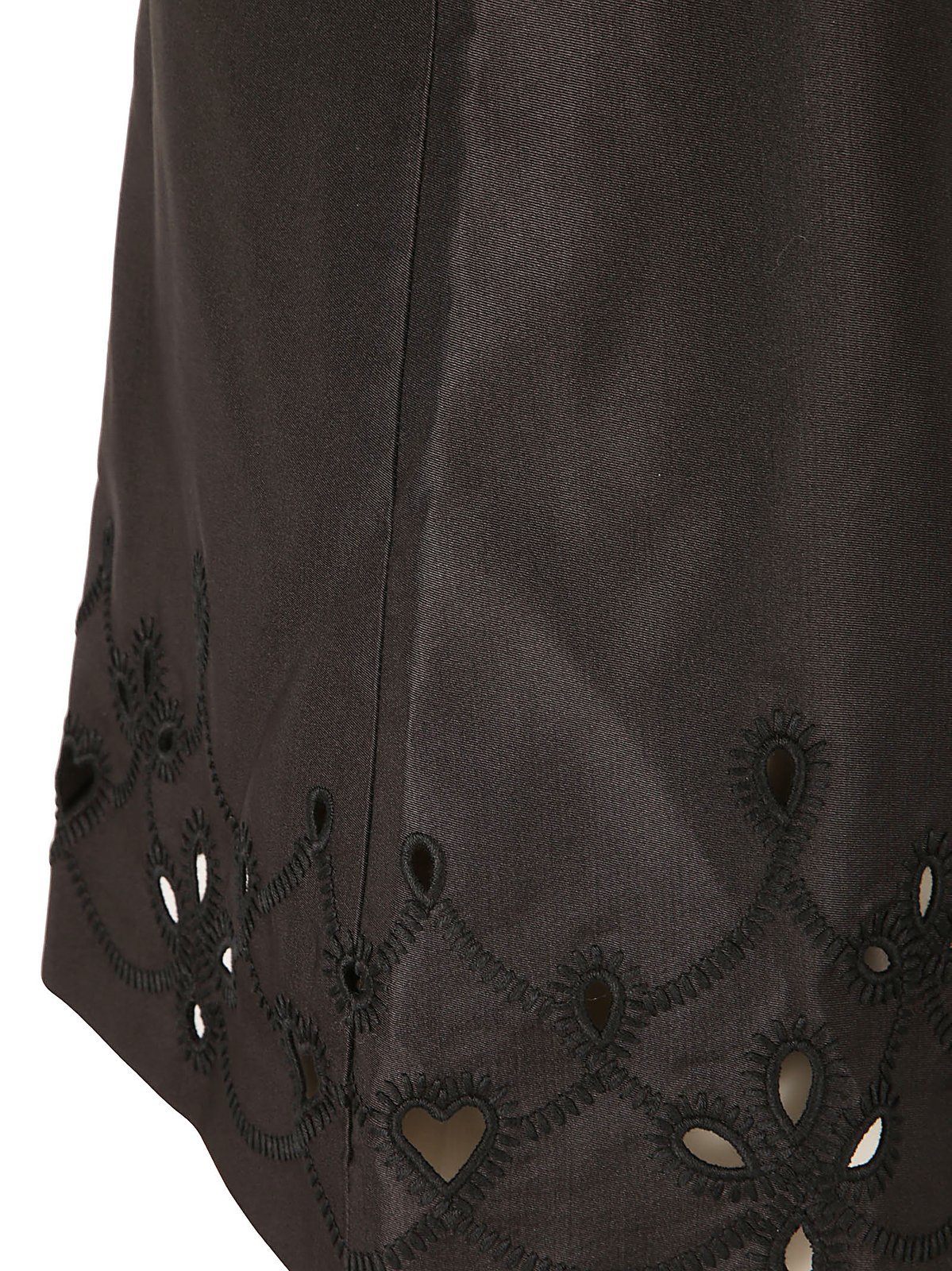 Chloé A-shaped Miniskirt In Black