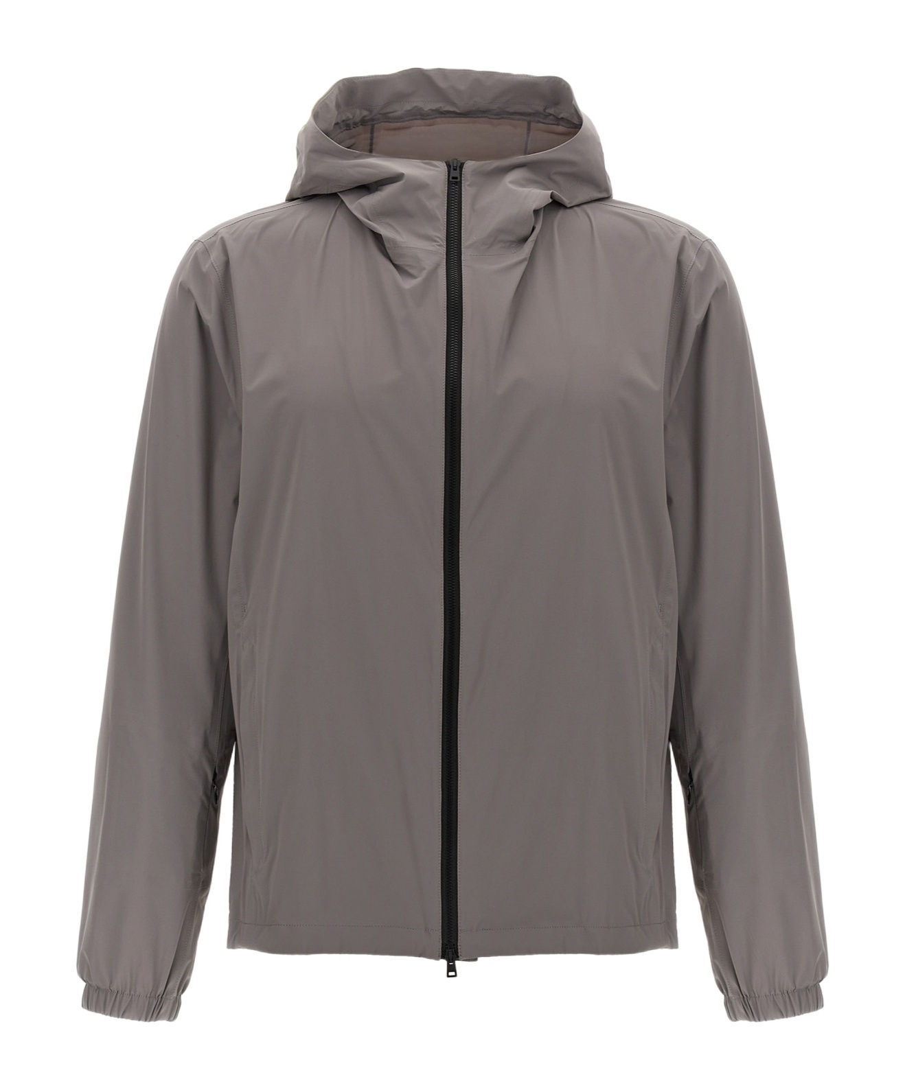 Herno Long-sleeved Casual Jacket In Gray