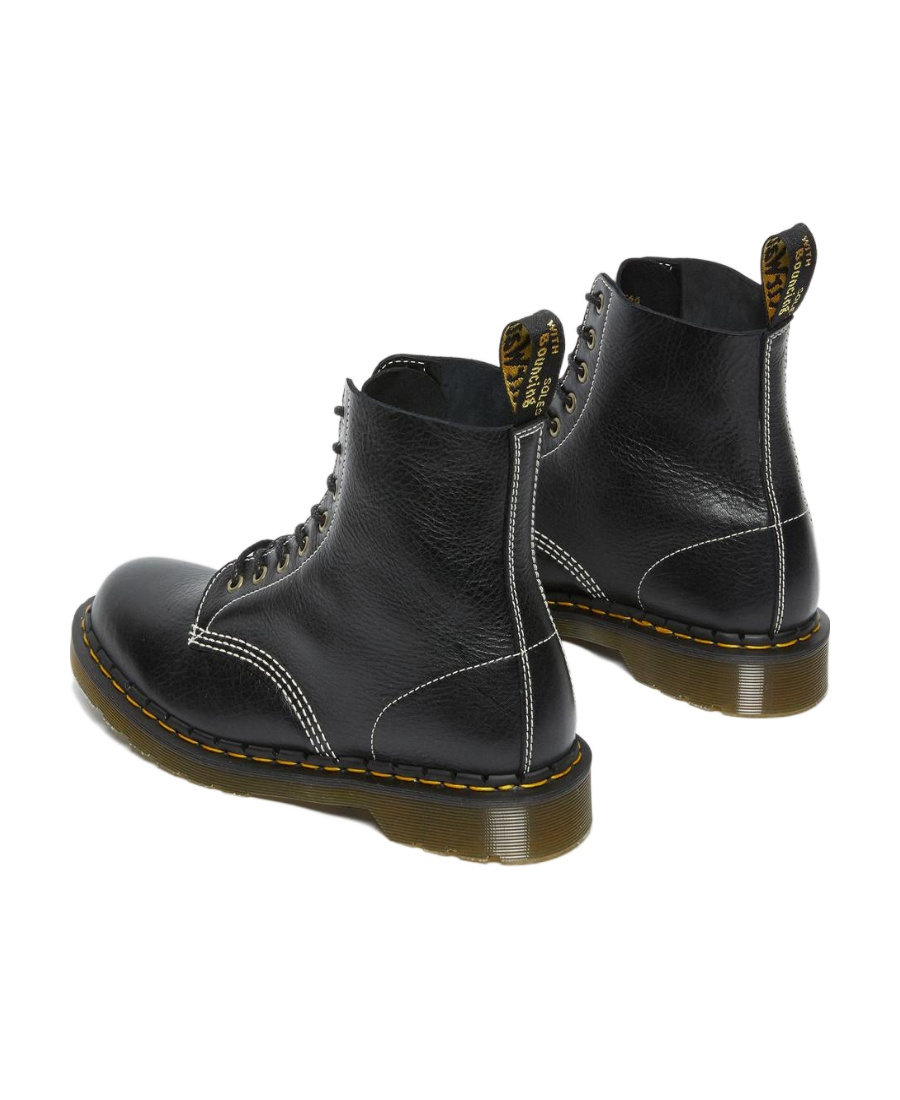 Dr. Martens' 1460 Kudo Ankle Boots In Black