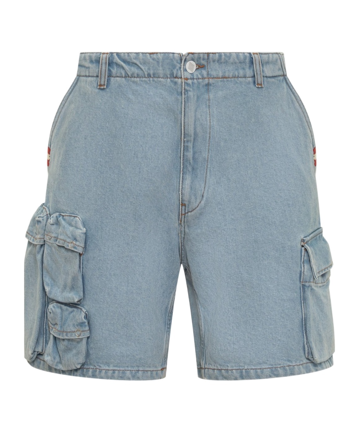 Amish Bermuda Cargo Shorts In Gray
