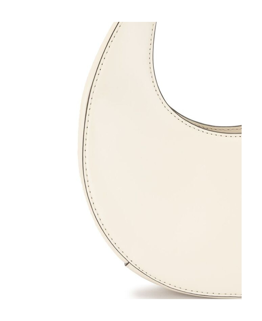 Staud Mini Moon Shoulder Bag In Nude