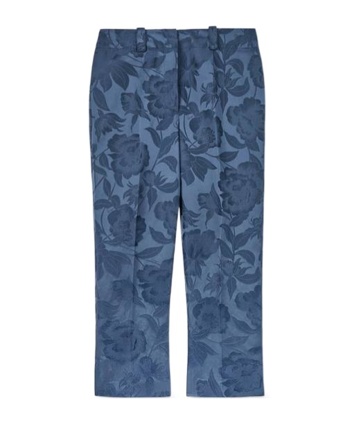 Kenzo Waistband Loop Casual Pants In Blue