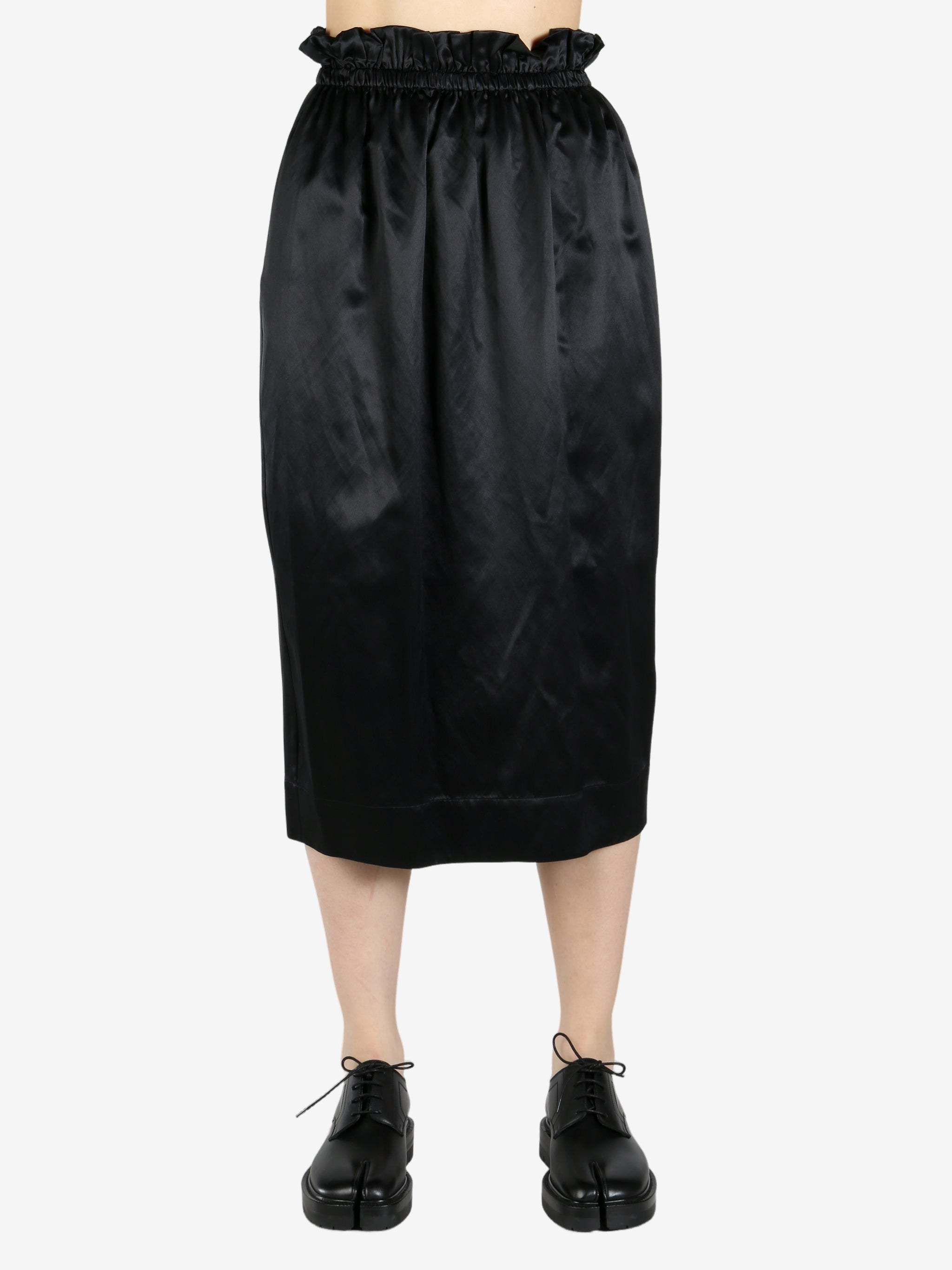 Simone Rocha Gathered Skirt In Black
