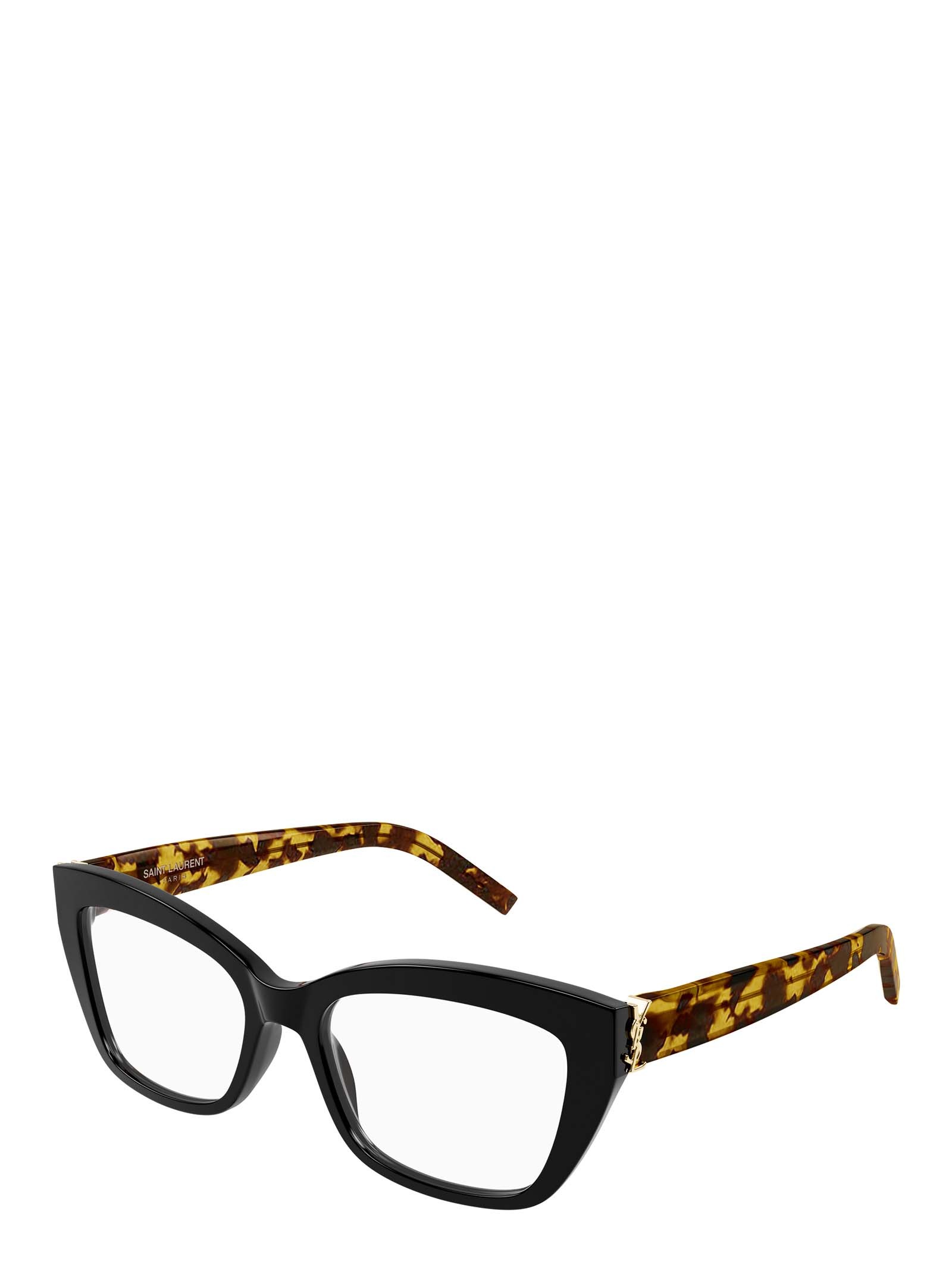 Saint Laurent Full-frame Flat Mirror In Black