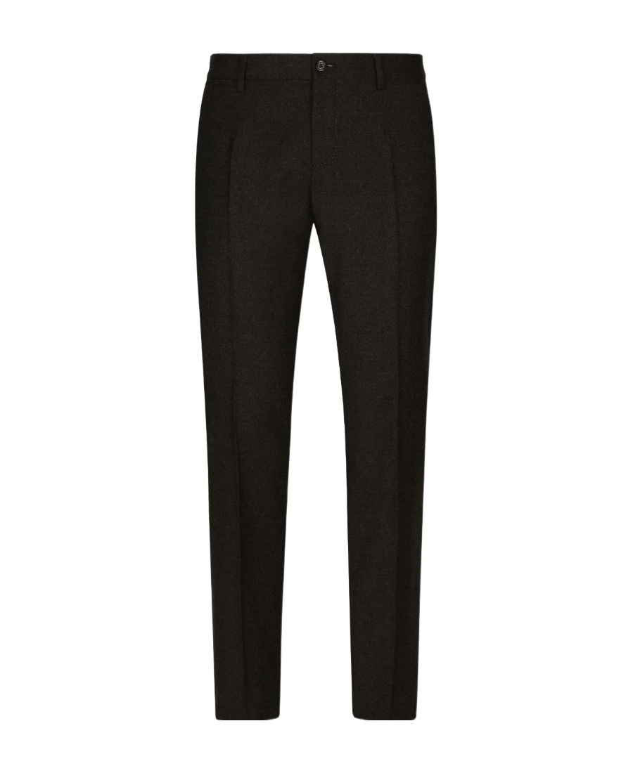 DOLCE & GABBANA DOLCE  GABBANA TAILORED FLANNEL TROUSERS