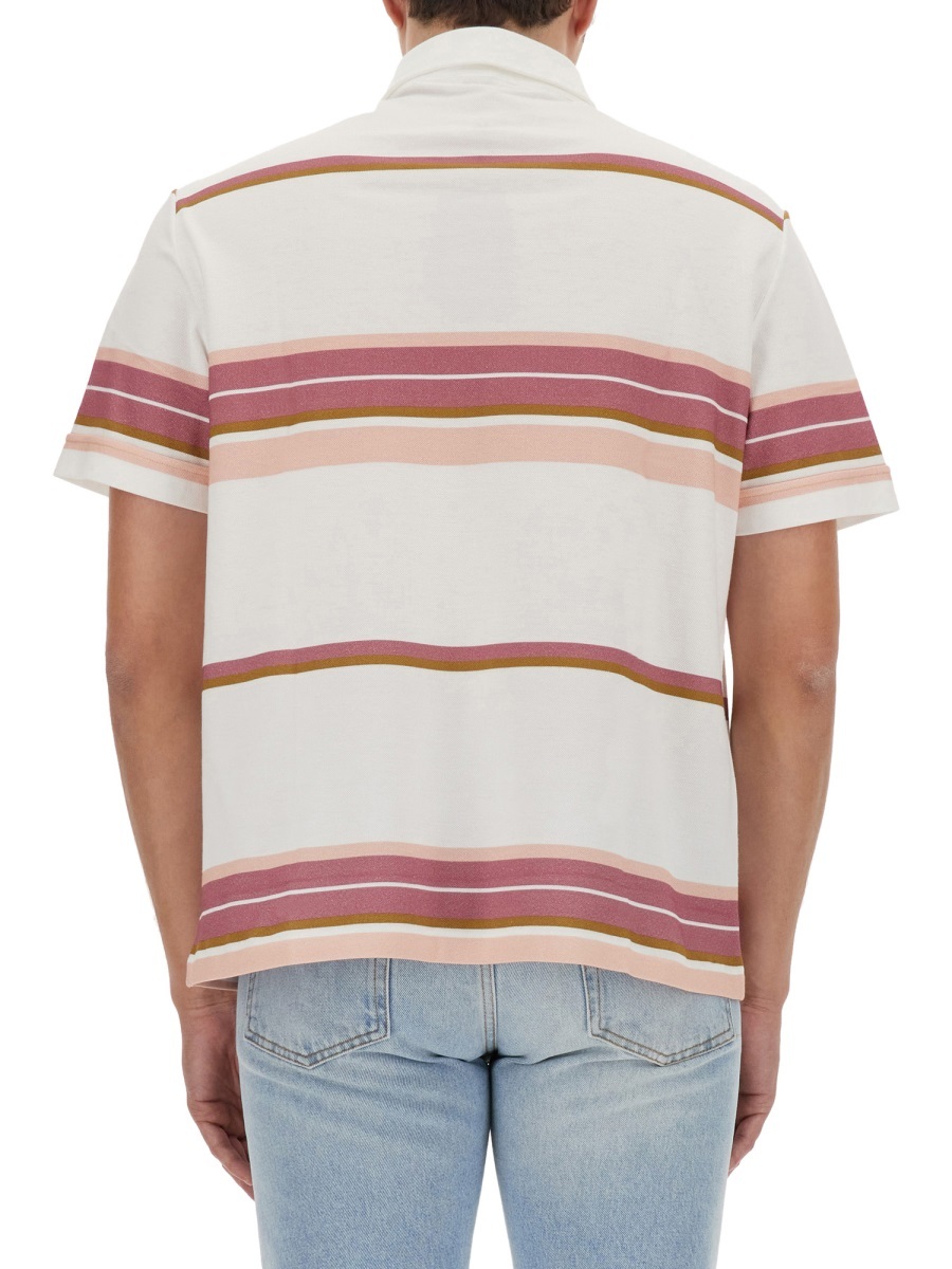 Etro Polo Shirt With Pegasus Embroidery In Multicolor