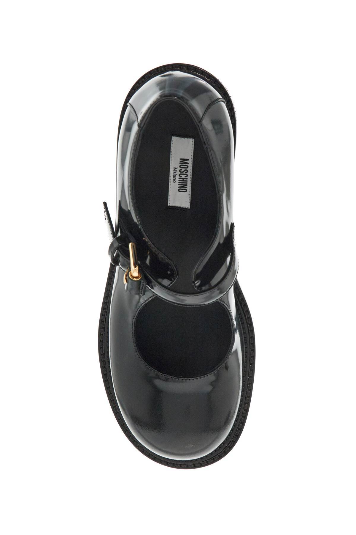 Moschino Mary Jane Olivia In Black