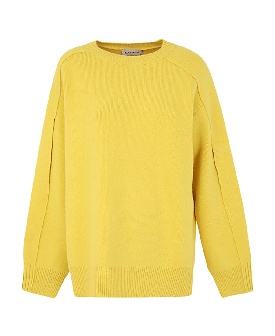 LANVIN ROUND-NECK LONG-SLEEVED SWEATER