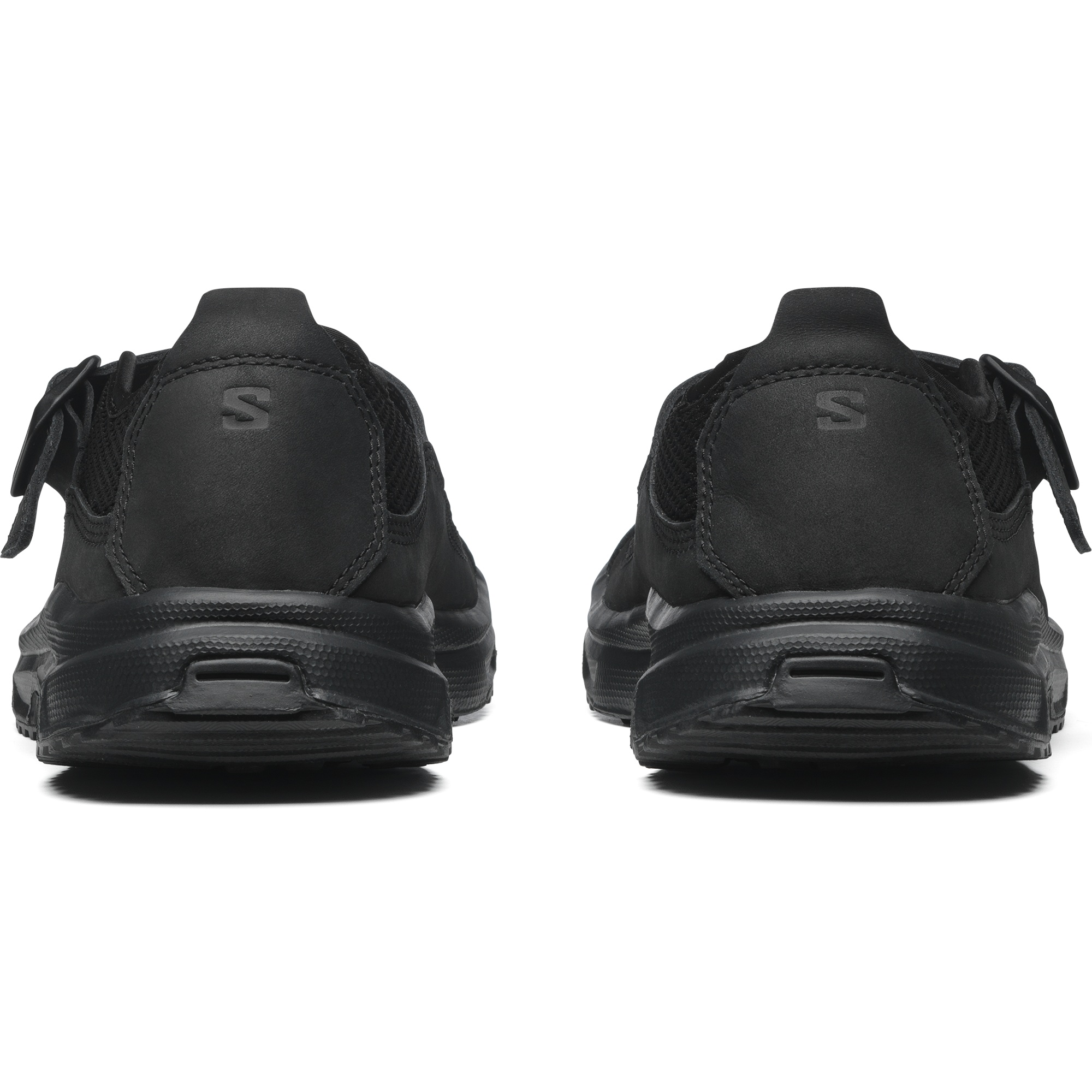 Salomon Rx Marie-jeanne Rubber-trimmed Mesh Sandals In Black