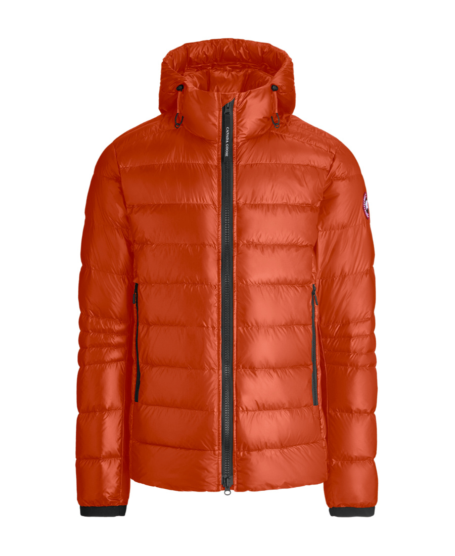 Canada Goose Core Crofton Zip-up Padded Jacket In Red