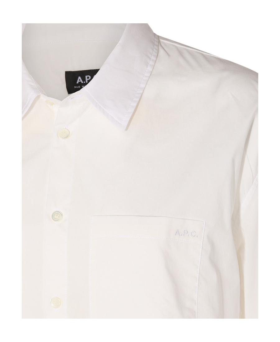 Apc A.p.c. "boyfriend Brodee" Shirt In White