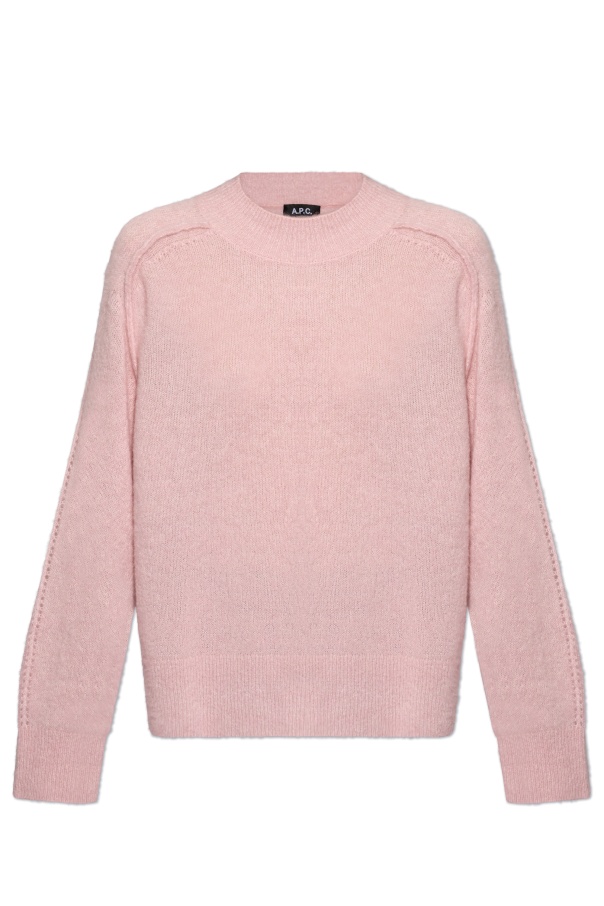 Apc Raglan-sleeve Jumper In Pink