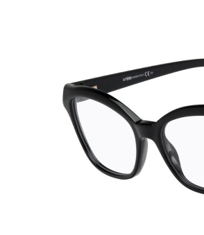 Fendi Logo Details Flat Mirror In Black