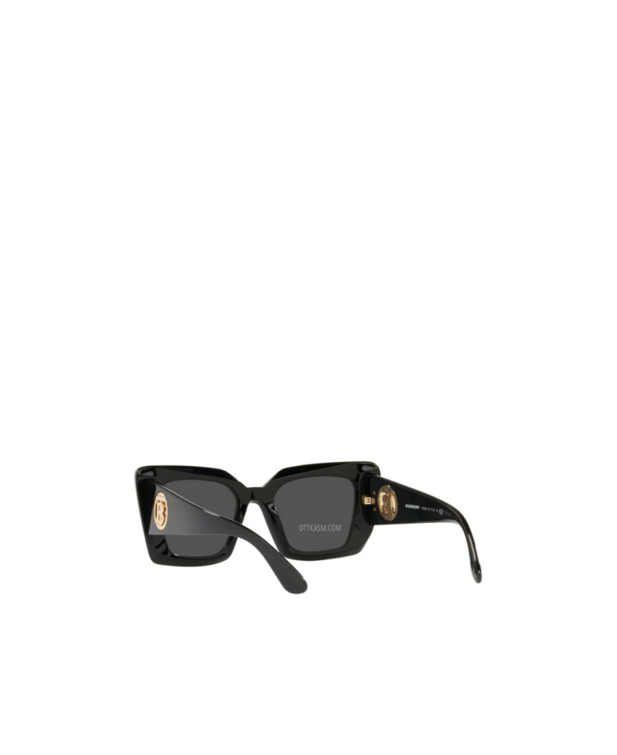 Burberry Womens Black Be4344 Daisy Square-frame Acetate Sunglasses In Black