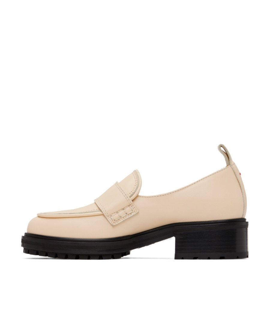 Aeyde Flat-soled Business Dress Shoes In Nude
