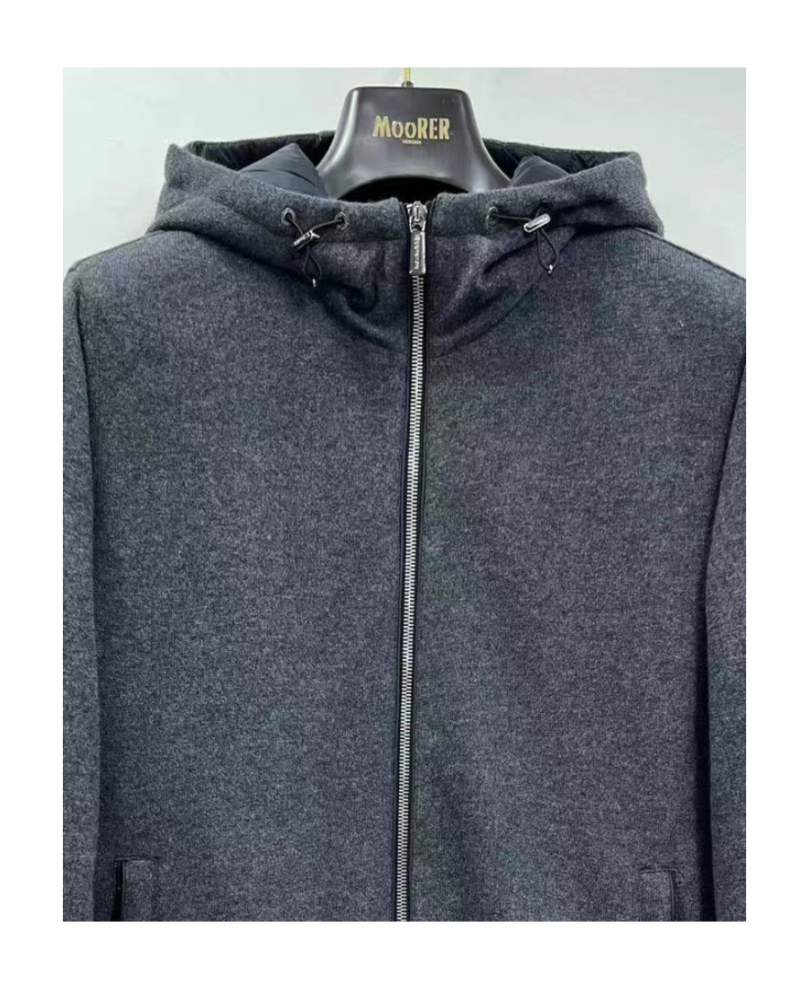 Moorer Fine-knit Zipped Cardigan
