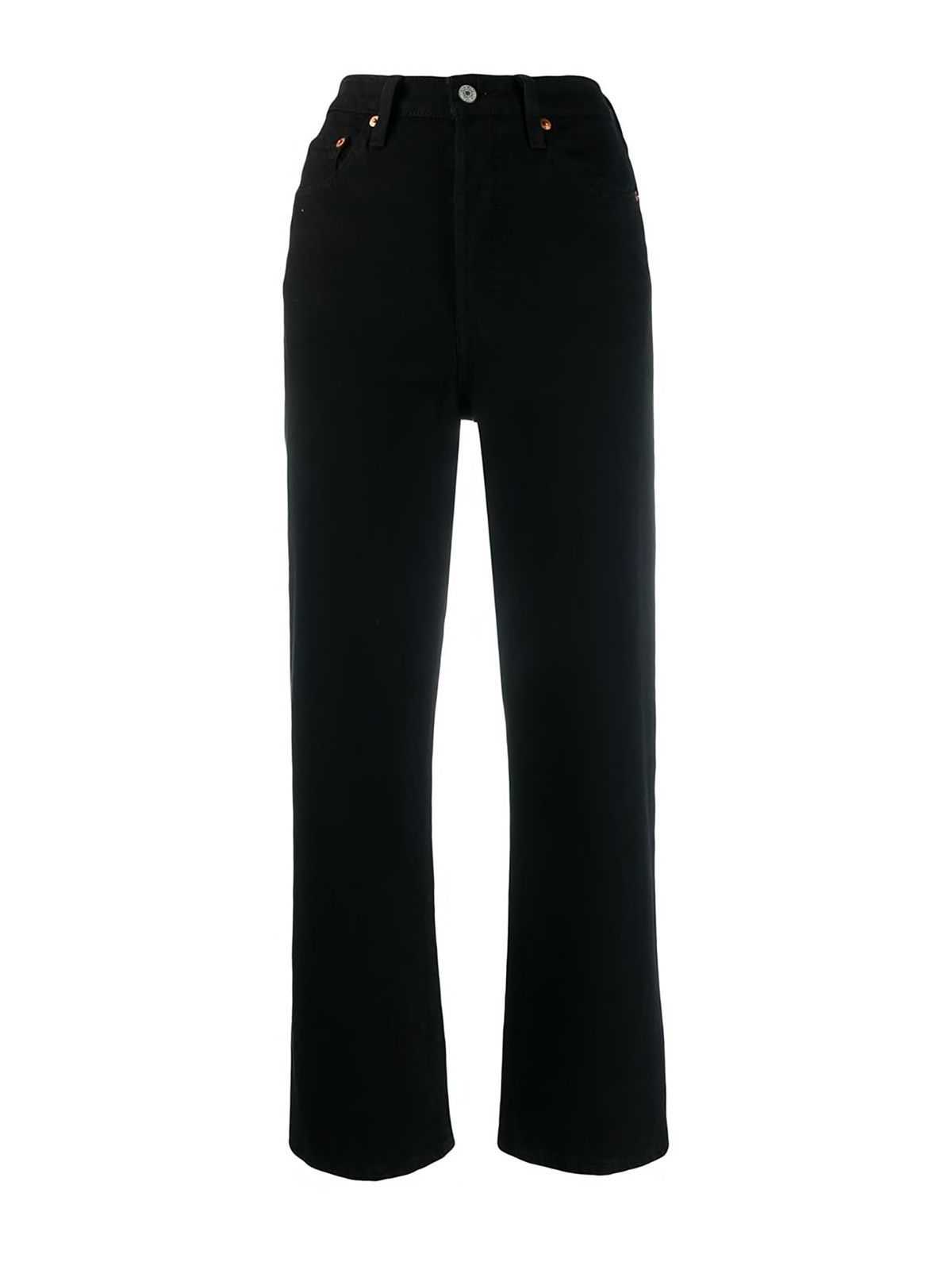 Levi's Levis 318 Shaping Wide Leg Clever G In Black