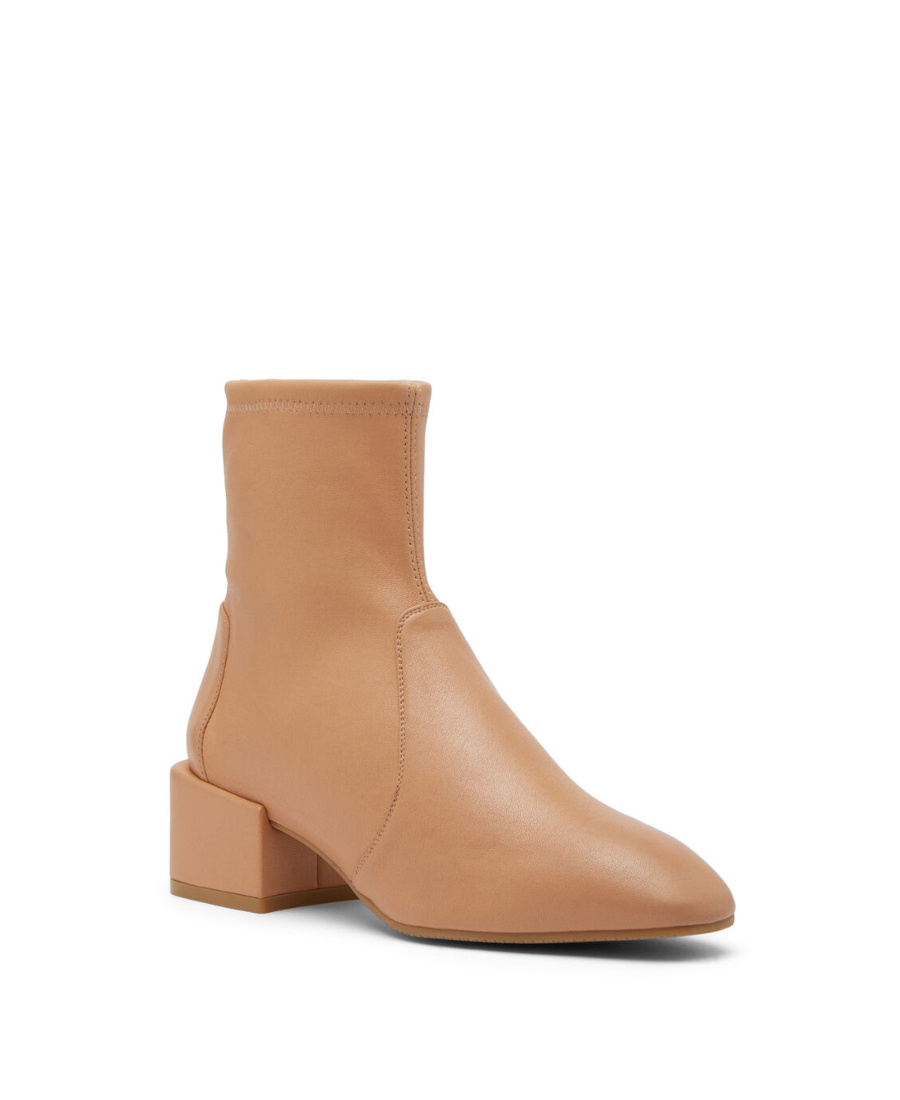 Stuart Weitzman Slip-on Ankle Boots In Nude