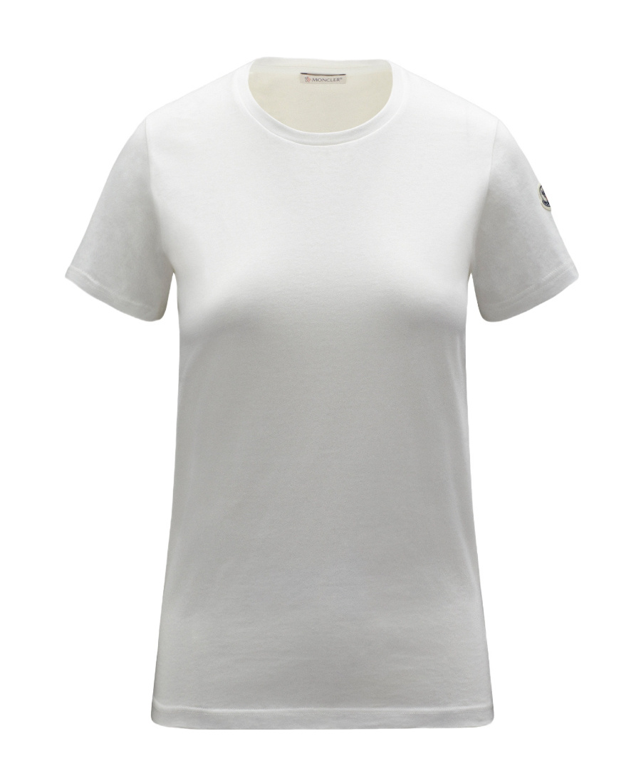 Moncler Tshirt Man In White