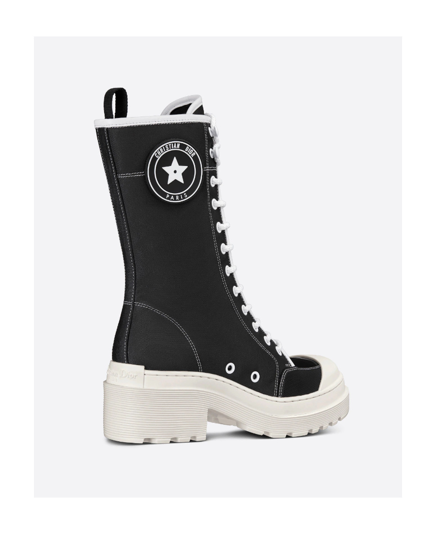 Dior D-rise Short Boots In White