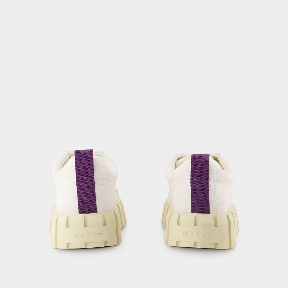 Eytys White Odessa Sneakers In Nude