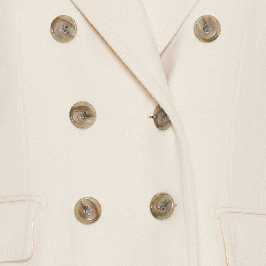 Tom Ford Long-sleeved Coat In White
