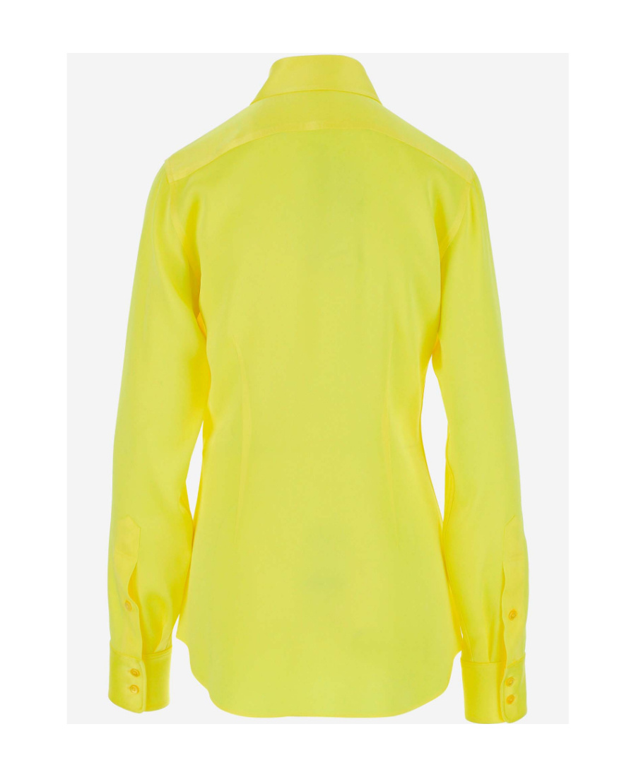 Stella Mccartney Long-sleeved Shirt In Yellow