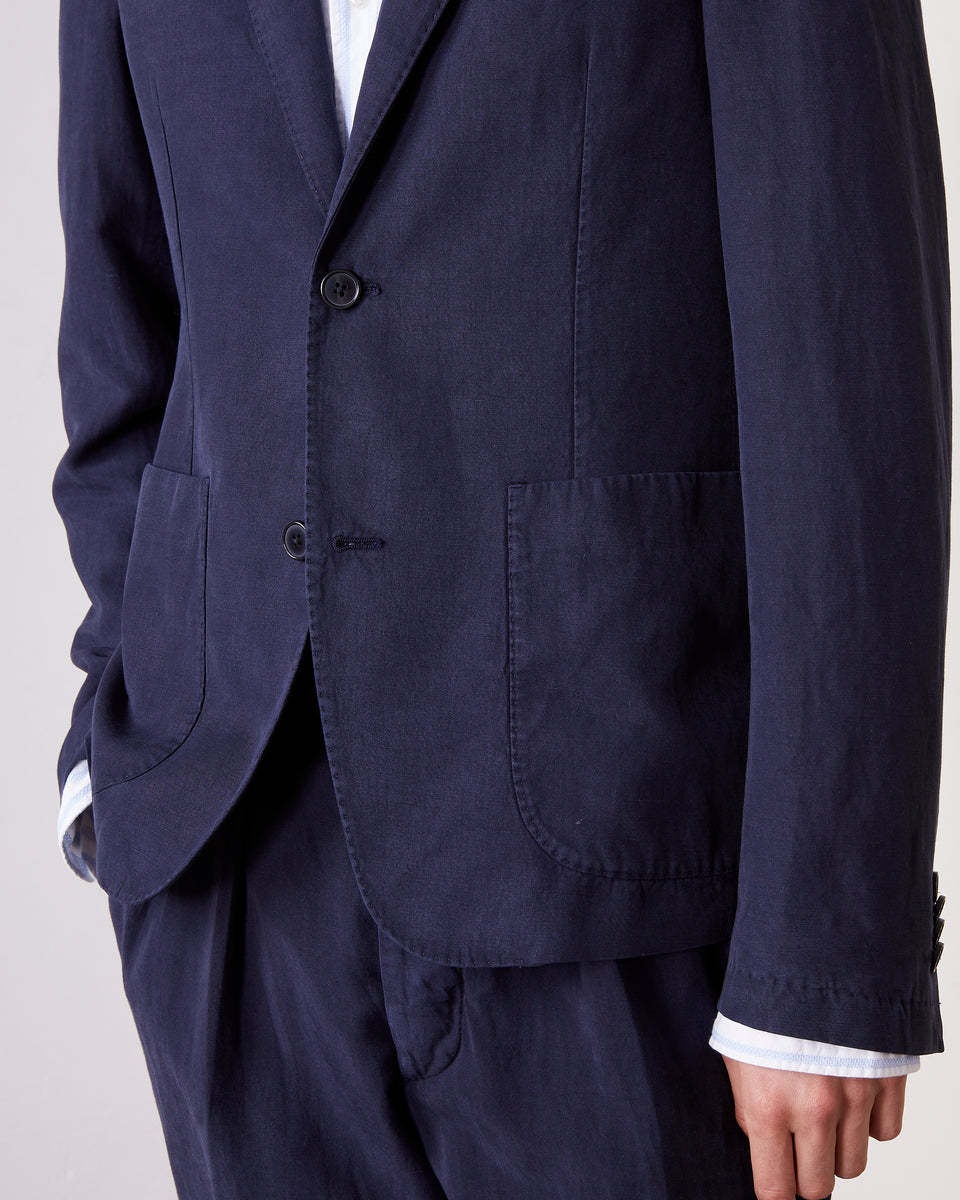 OFFICINE GENERALE SINGLE-BREASTED BLAZER