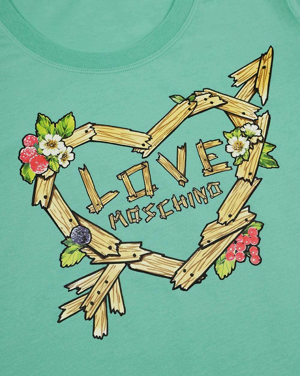 MOSCHINO LOVE PRINTED T-SHIRT