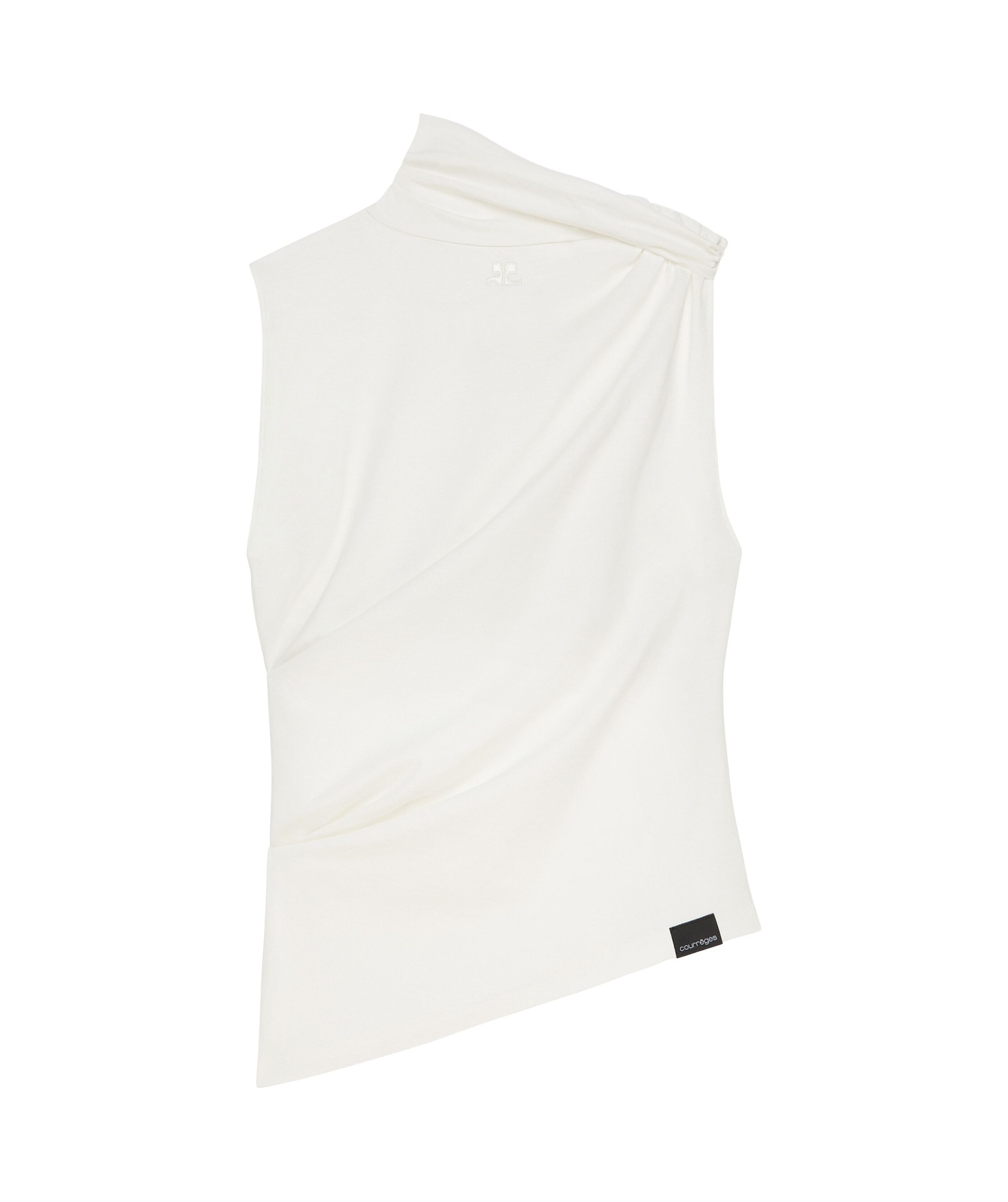 Courrèges Courreges Women Draped Top In White