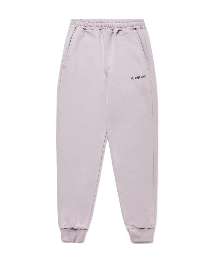 Helmut Lang Logo-print Tapered Track Pants In White