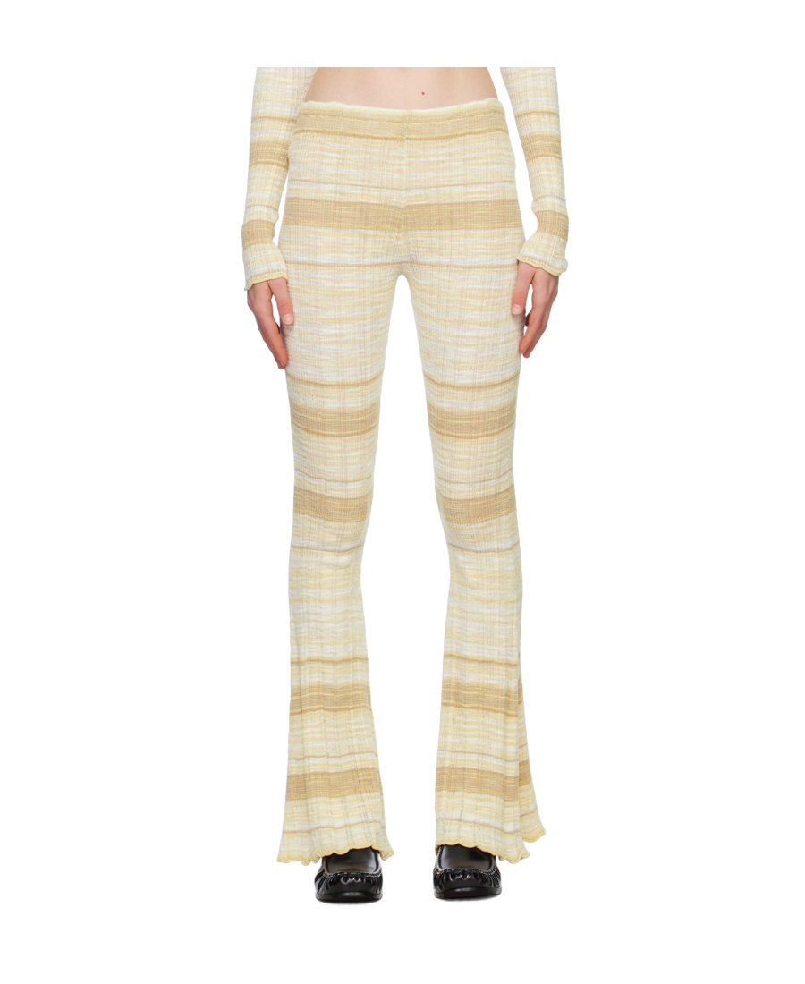 Acne Studios Ssense Exclusive Beige Lounge Pants In Nude